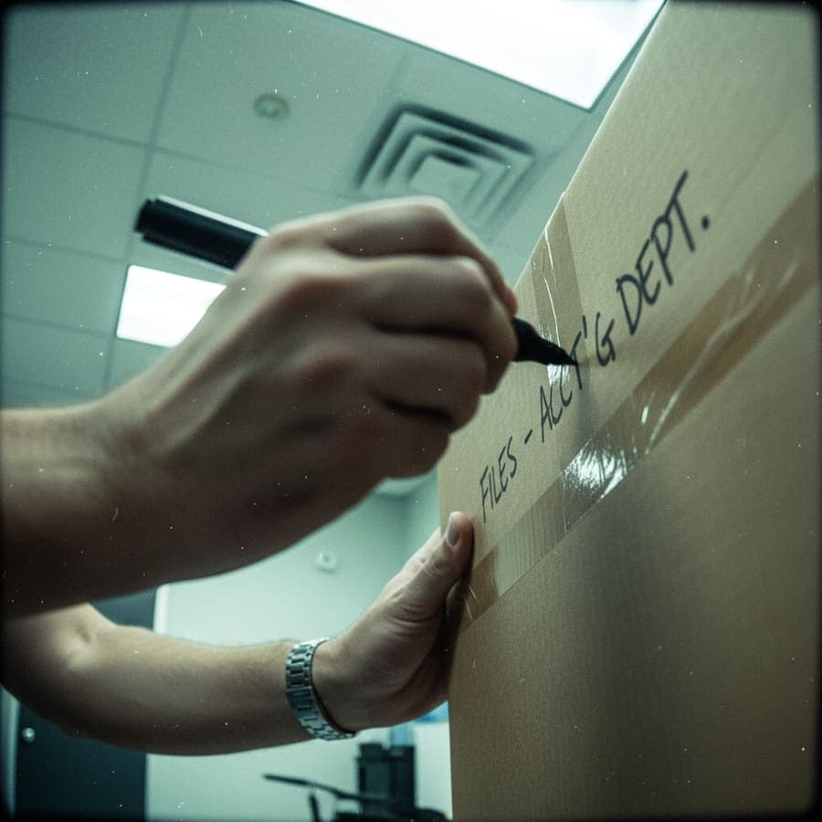 Final clean phase before finishing trades in commercial build-out